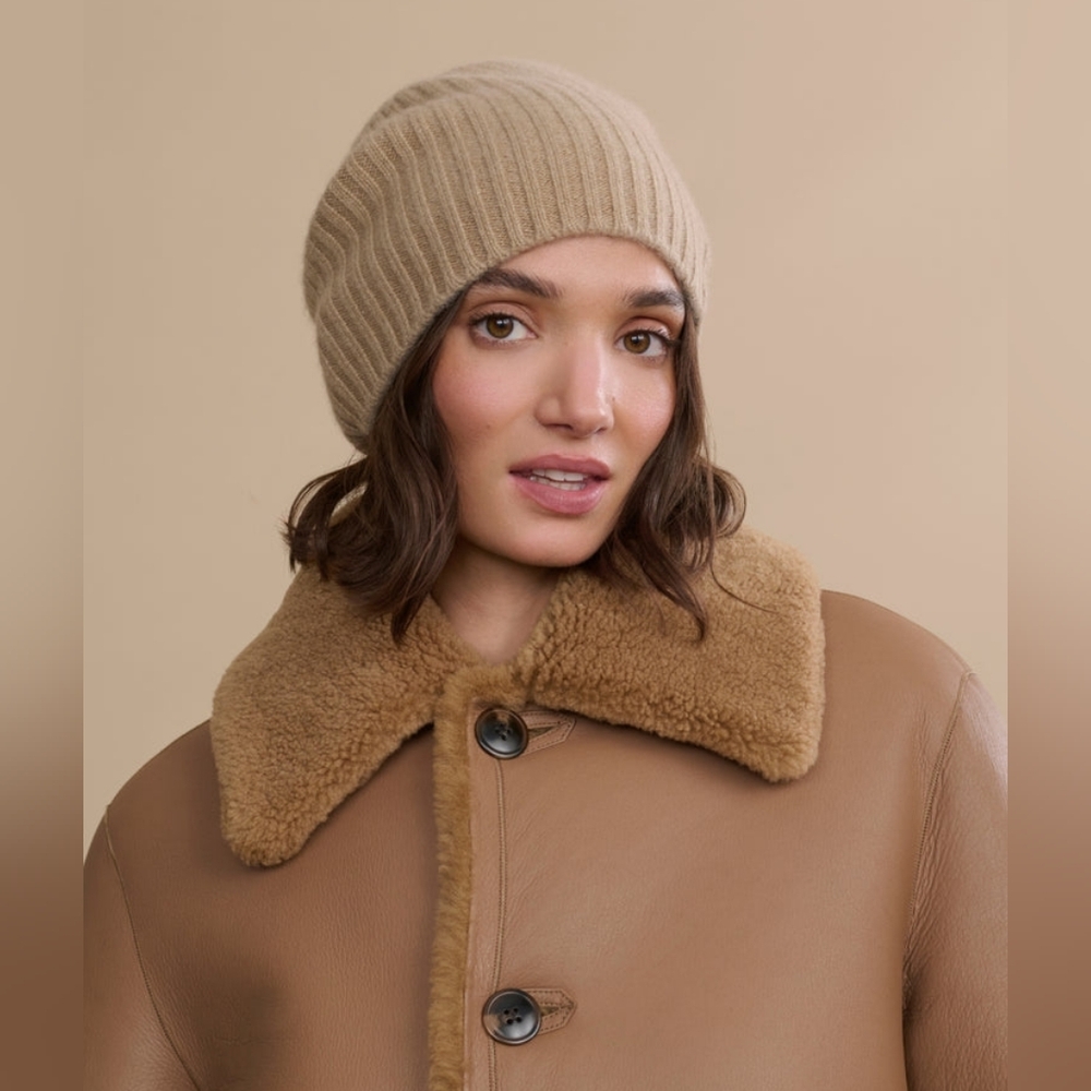 Jenni Kayne Cashmere Benie, Carmel, One Size